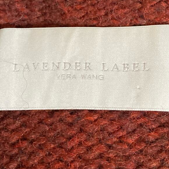 Vera Wang Lavender Lable Long Cardigan Wool Alpaca Blend SM Beaded Embellishment - Picture 10 of 11